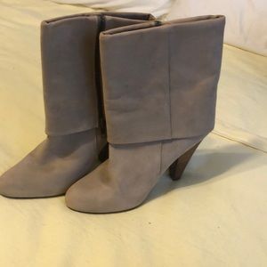 Gap faux leather boots in beige